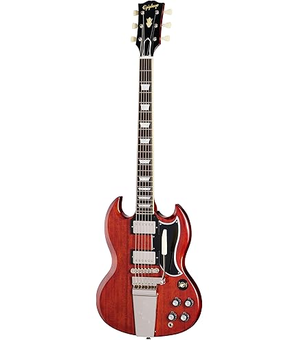 Amazon.com: Epiphone/Inspired by Gibson SG Classic Worn P-90 Worn